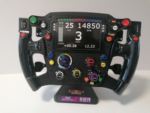 Volante red bull replica - red,