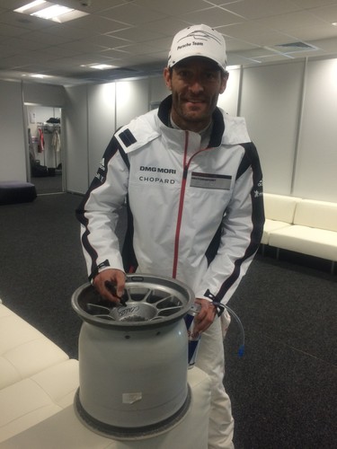 Mark webber signed - webber, red