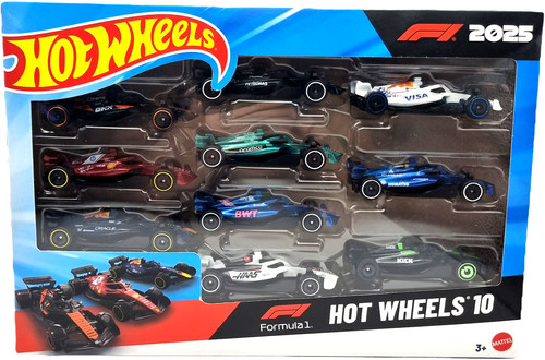 Mattel 2025 formula cars - formula,